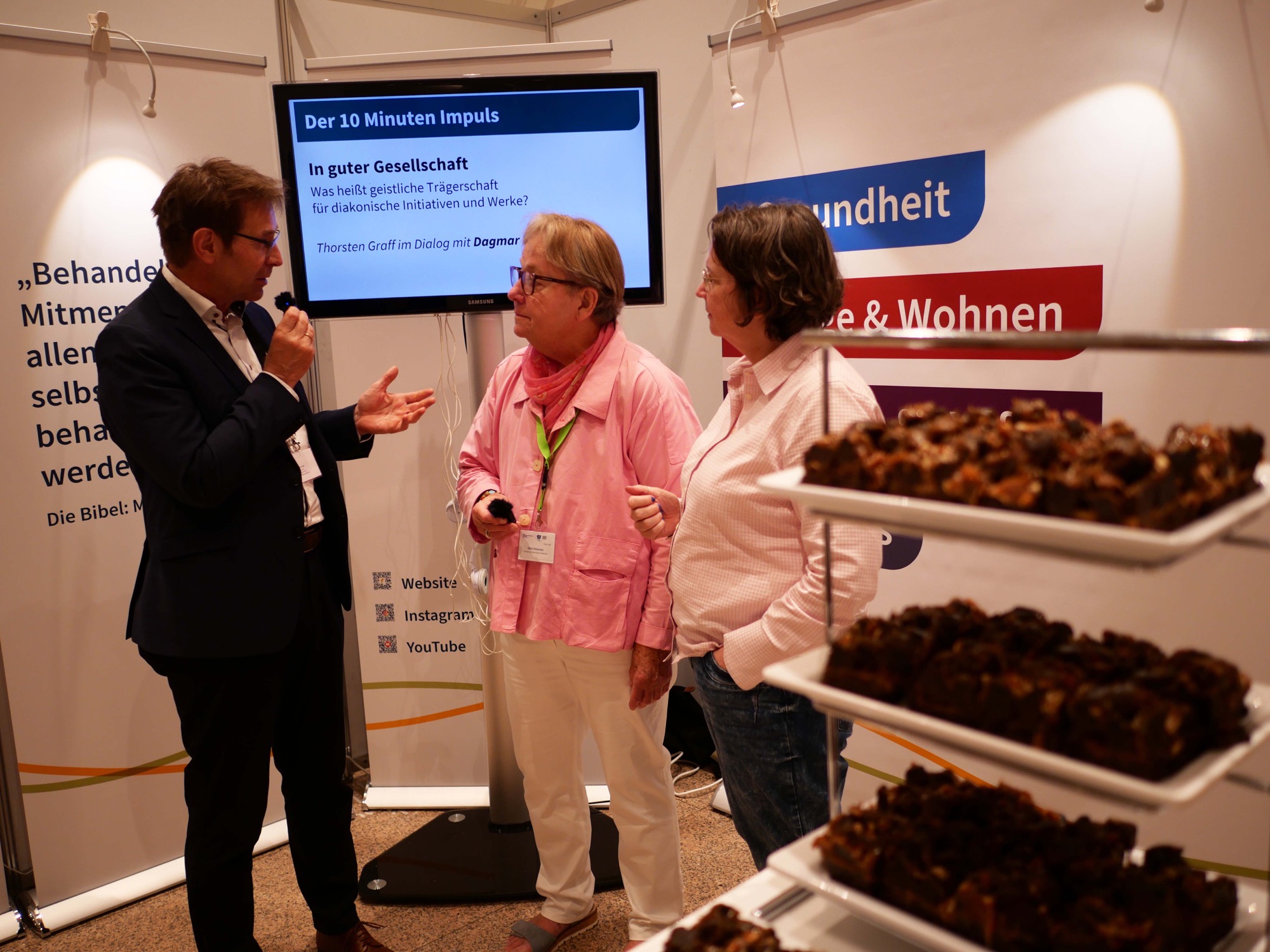 Bild: Stand der IAD auf der Bundesratstagung des BEFG